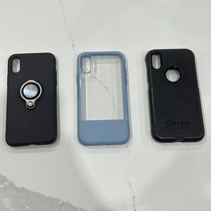 2 Outer box iPhone 10/s for sale and 1 Ring Case